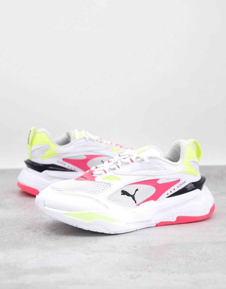Puma RS-Fast pop sneakers in white