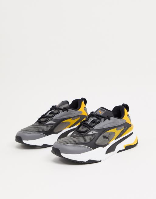 Black and grey best sale pumas