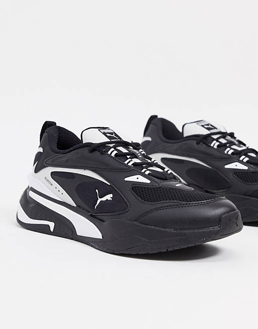 asos.com | Puma RS-Fast trainers in black and white