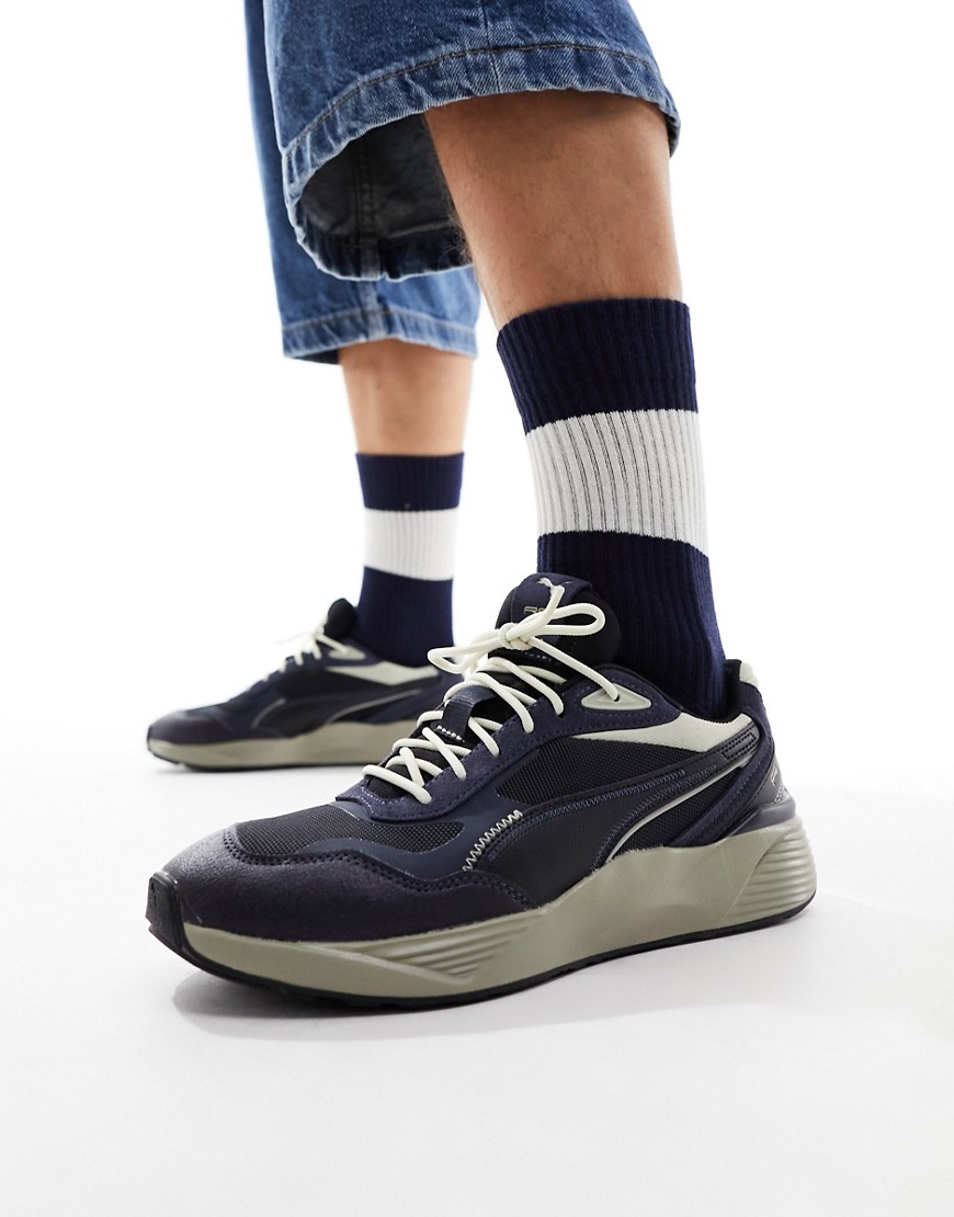 Puma RS-Metric sneakers in navy and black