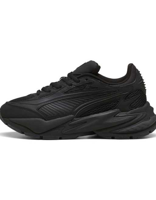 Puma Rs surge sneakers in puma black-smokey gray