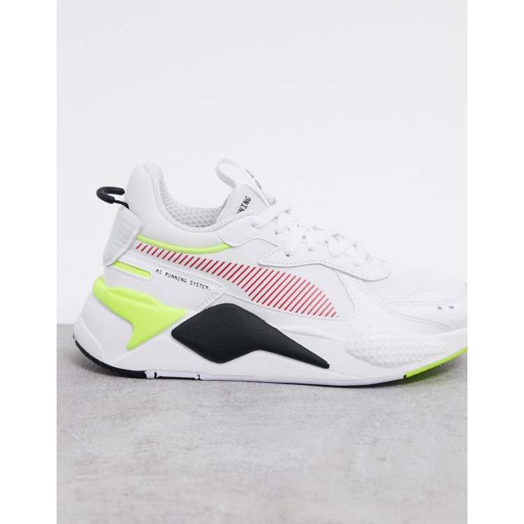 Puma rs x store blanche et rose