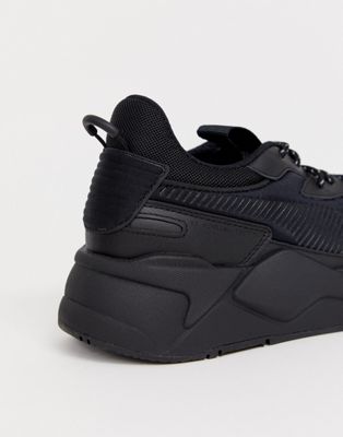 Puma RS-X Core sneakers in black | ASOS
