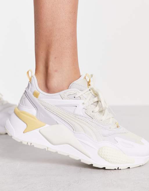 Puma rs x store blanche jaune