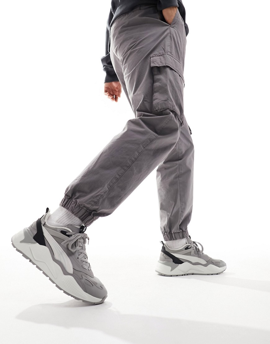 Puma RS-X Efekt reflective trainers in light grey