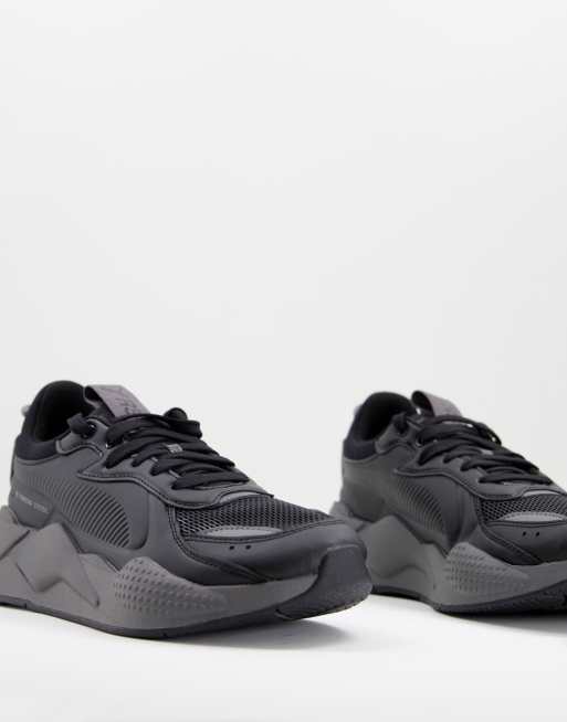 Puma black hot sale rs x