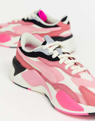 puma rsx 3 puzzle rosa