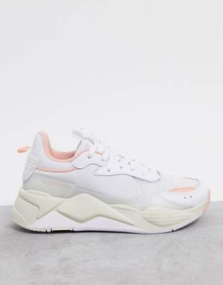 puma rs x white peach