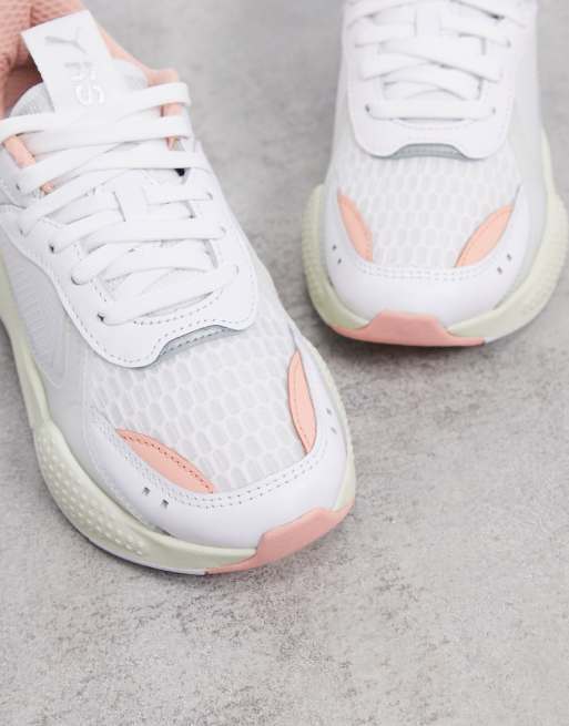 Puma rs clearance x white peach