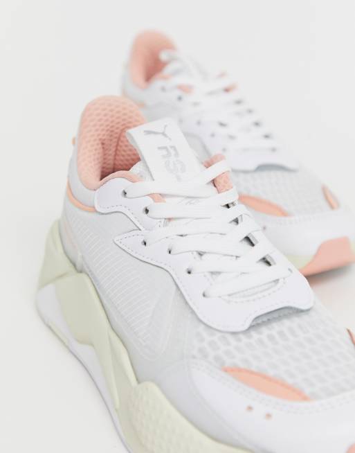 Puma rs x on sale tech white peach