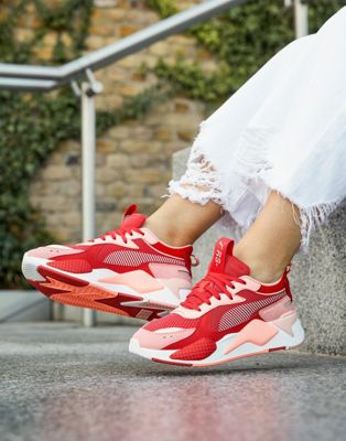 Puma Rs-X Toys red sneakers | ASOS