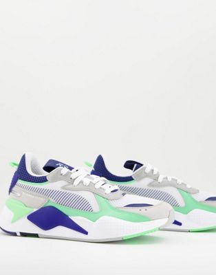 Puma RS-X Toys trainers  in white and blue
