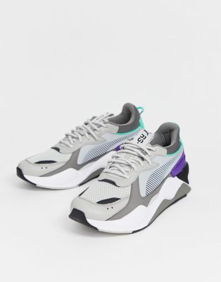 Puma RS-X Tracks trainers in grey | ASOS