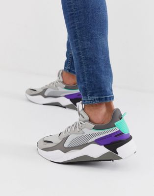 Puma RS-X Tracks trainers in grey | ASOS