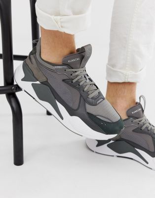 Puma RS-X Trophy trainers in grey | ASOS
