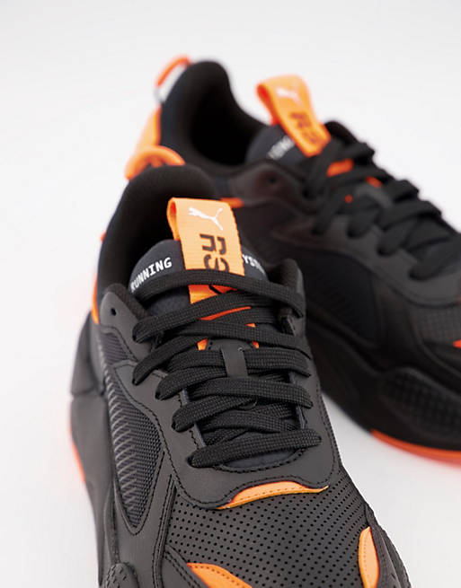 eerste Nieuwe aankomst Ben depressief Puma - RS-X Winterized - Sneakers in zwart en oranje | ASOS