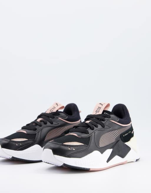 Puma rs shop noir et rose