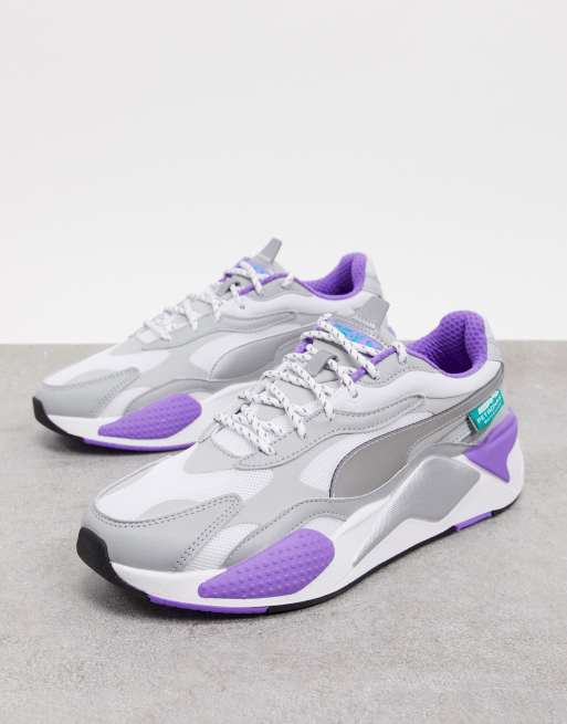 Puma Rs-X3 Mercedes trainers in silver