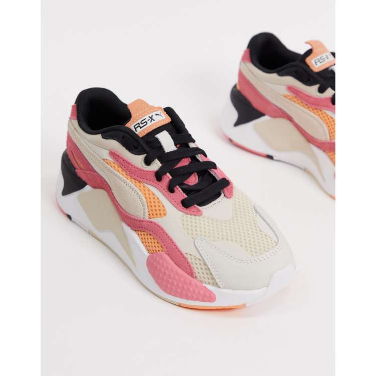 Puma RS X3 Mesh Pop trainers in pink