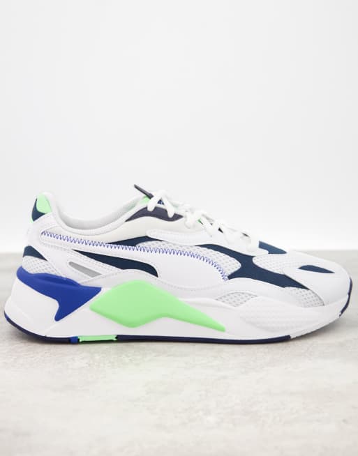 Puma rs x3 millenium in white and navy