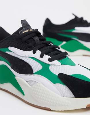 puma rs green