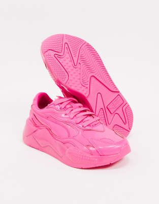 puma coloured trainers