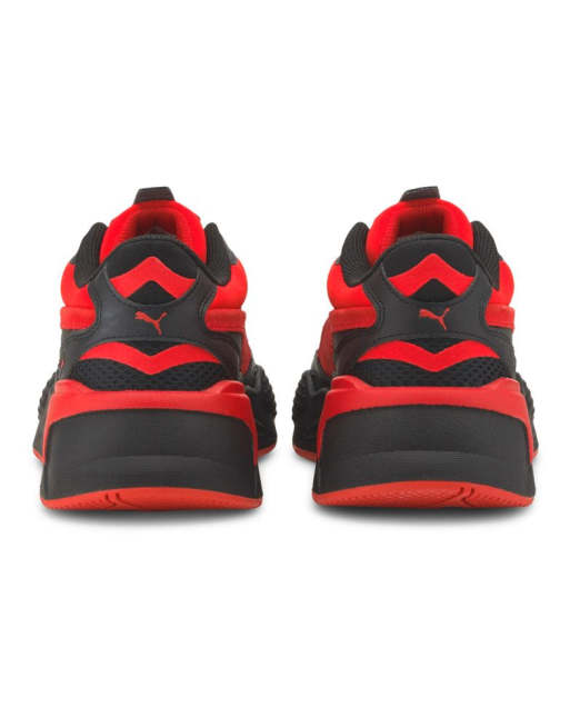 Puma rs x3 black hot sale red