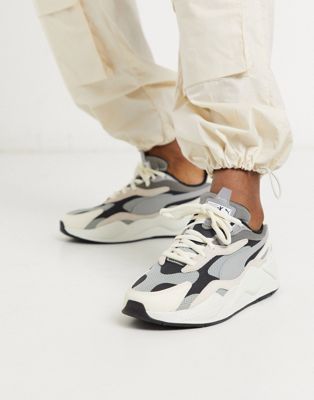 Puma RS-X3 Puzzle trainers in off white 