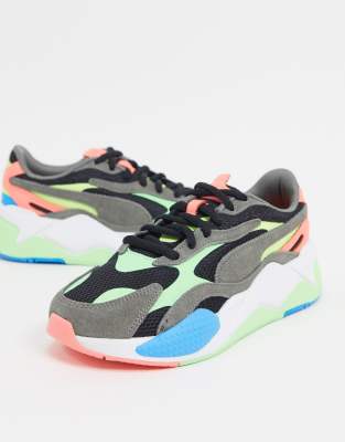puma shoes multicolor