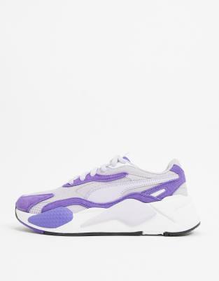 puma lilac sneakers