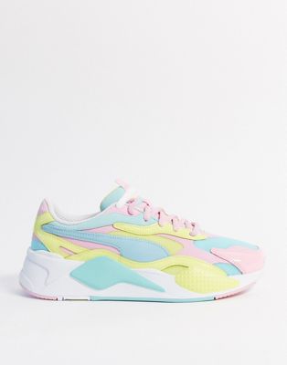 Puma RS-X3 sneakers in pastel 