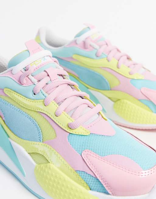 Puma RS X3 sneakers in pastel MULTICOLOR