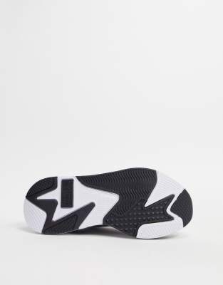 puma rsx3 black white
