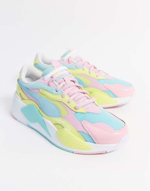 Puma multi store coloured trainers