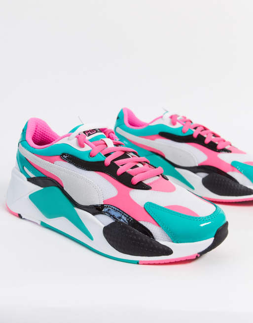 Puma RS-X3 trainers in pink | ASOS