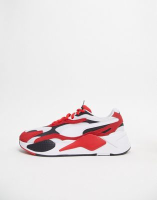 Puma RS-X3 trainers in red | ASOS