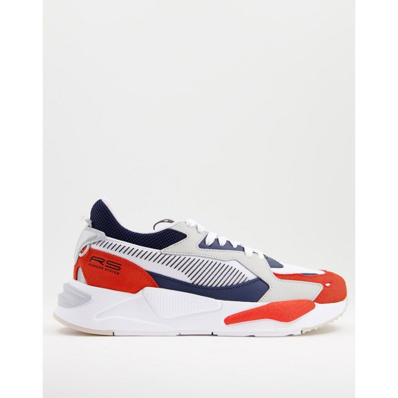lp4nE Activewear Puma - RS-Z College - Sneakers in bianco e rosso