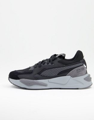 Puma RS-Z College trainers in black and grey