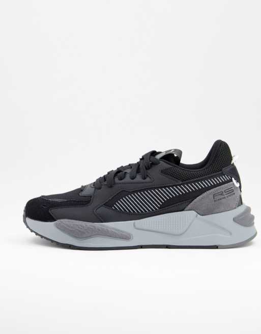 Puma RS-Z College trainers in black and grey | ASOS