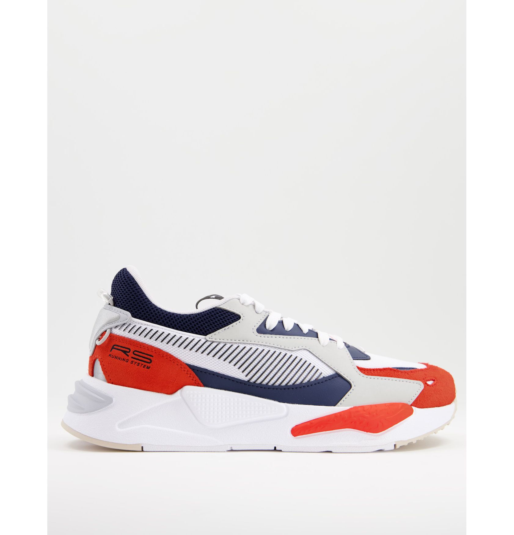 Puma RS-Z College trainers in white and red