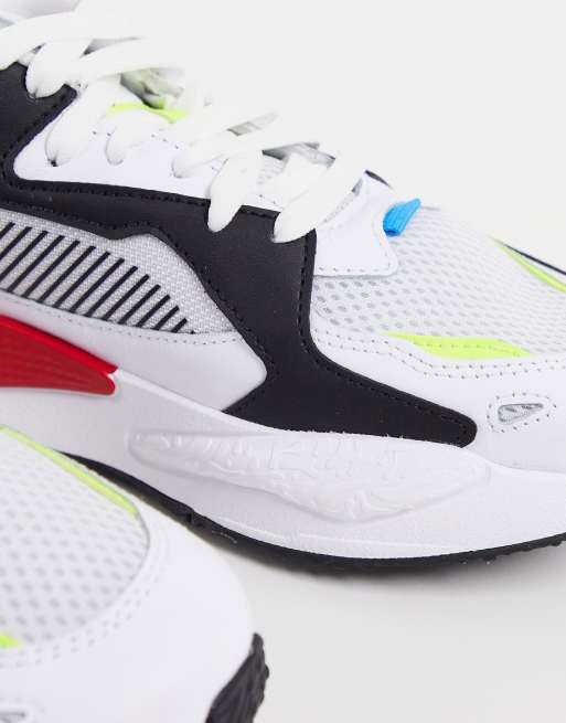 Puma RS Z Core sneakers in white and black