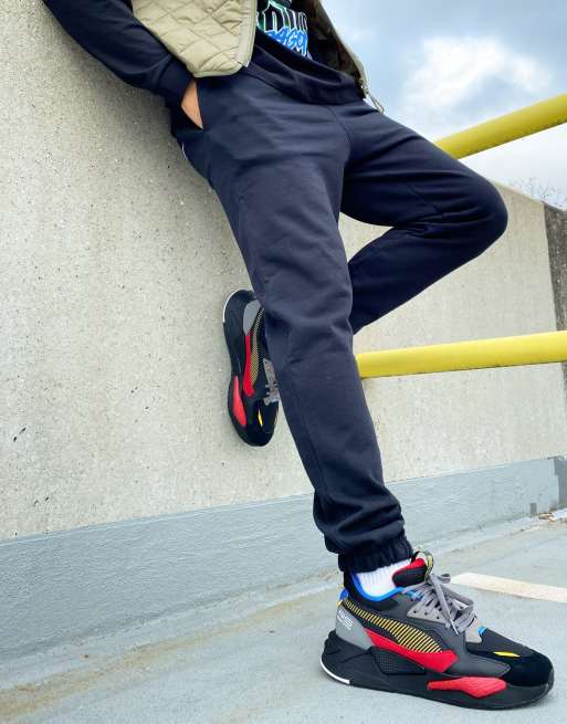 Puma RS Z trainers in black and red