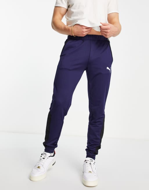 Puma navy best sale track pants