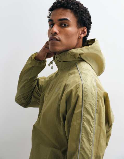 Puma Run culture collective t7 relaxed track jacket in brown - view 1
