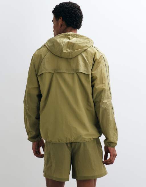 Puma Run culture collective t7 relaxed track jacket in brown, 5 of 5