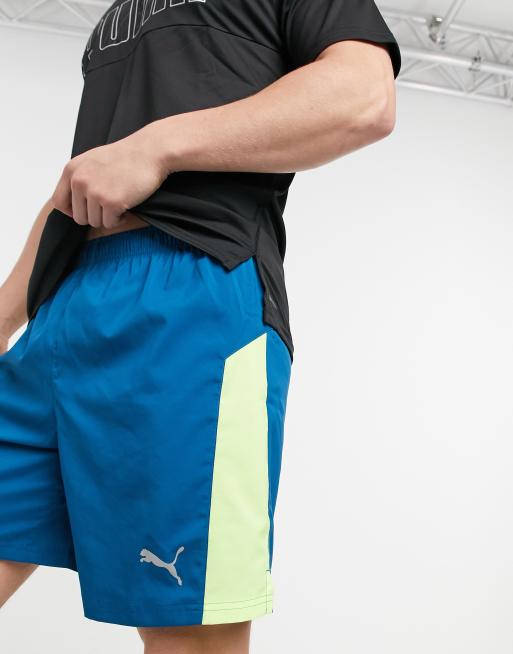 PUMA – Run Favourite Session – Bunte Shorts aus Webstoff, 7 Zoll Schrittlänge