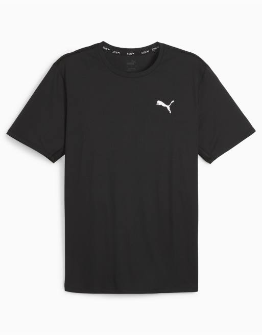 Puma Run favourite t-shirt in puma black