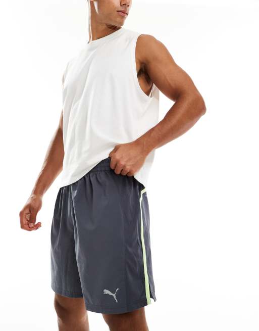 PUMA - Run Favourite Velocity - Grå 7-tommers shorts