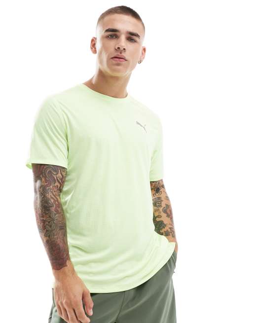 PUMA Run Favourite Velocity T Shirt in Grun ASOS