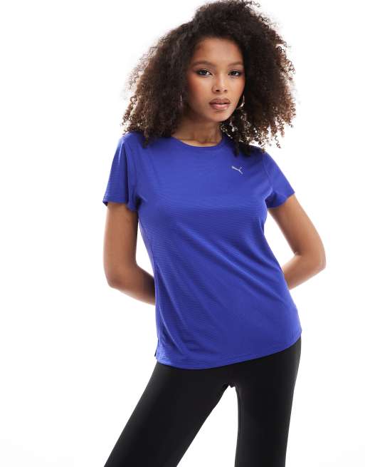 PUMA Run Favourites t shirt in blue